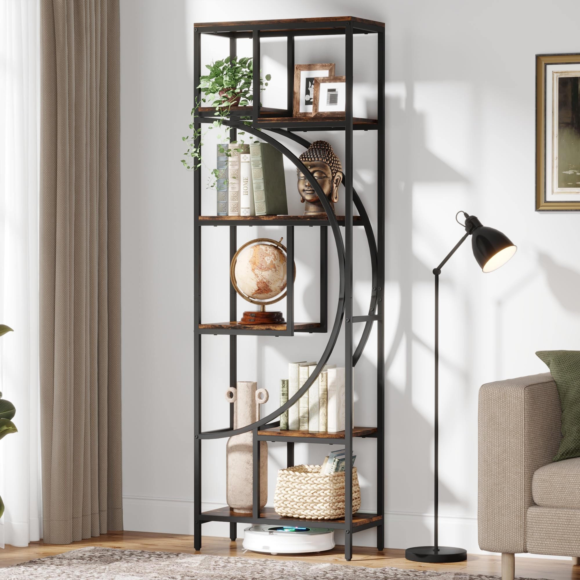 Amazon.com: Celaform Geometric Bookshelf, 70.9